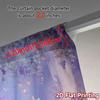 2pcs, 2D FLAT PRINTING Curtains (Without Rod) Ethereal Garden Fashionable Chic Curtains Semi-Sheer Curtains Festive Decorative
