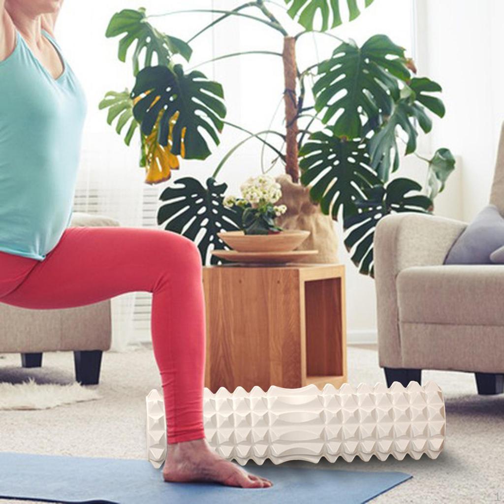 18inch Yoga Column, Fitness Foam Roller 200kg Load Bearing Flexible Durable Comfortable Muscle