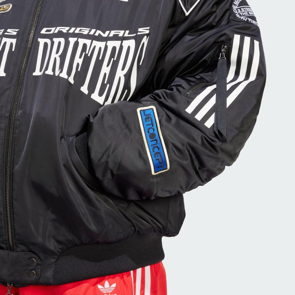 adidas Rasant Moto Bomber Jacket Black Women Outerwear JW9747