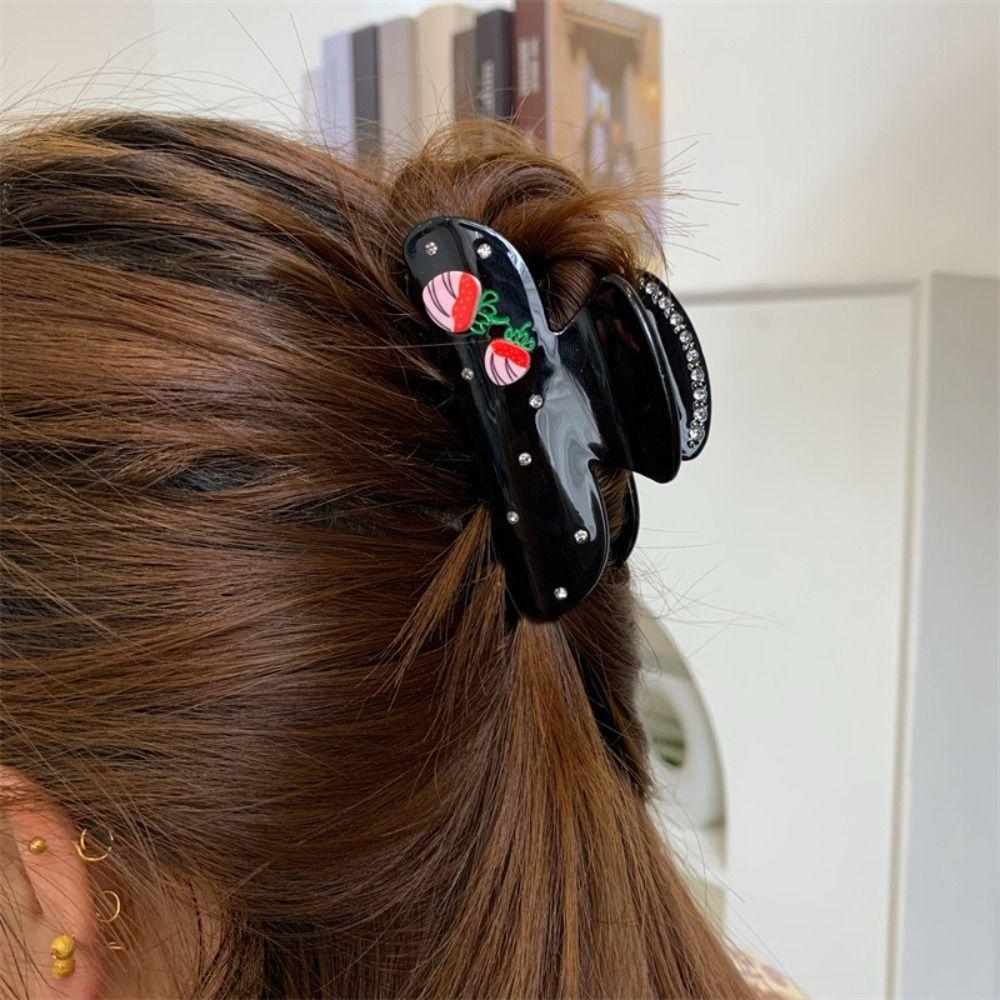 Fashion Acetate Hair Gripper Flower Heart Series Hair Accessories Shark Hair Claw Fashion Headdress Hairpin Headwear Women/Girls