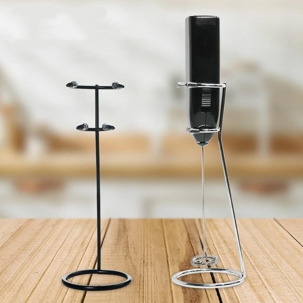 Kitchen Tool Rack Multifunctional Milk Frother Stand Universal Heavy Duty Egg Beater Holder Iron Frother Storage Base Bakery