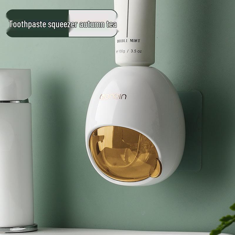

Gongqin Wall-Mounted Automatic Toothpaste Dispenser and Squeezer
