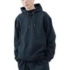 Uniqlo FW23 U Series Solid Color Knitted Long Sleeve Hooded Sweatshirt Men Sweatshirt Ocean-Blue 461550-67