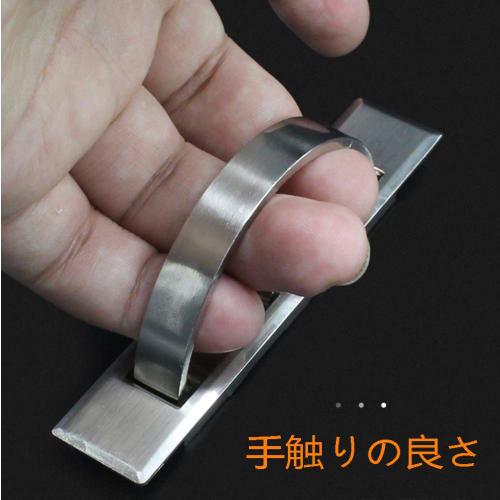 YFFSFDC Stainless Steel Swivel Handles, Underfloor Storage Handles, Door Handles, Storage Handles, Sliding Door Opening and Closing Assistance, Half-T