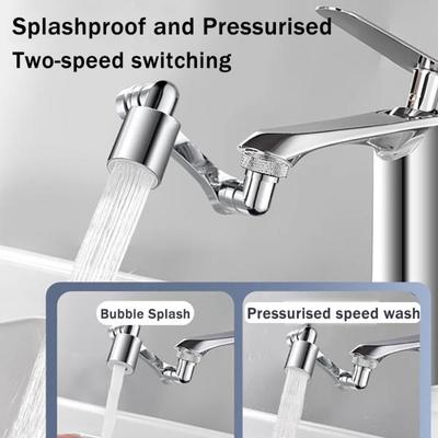 Sprayer Head Faucet Extender Rotatable Faucet Aerator Rotating Faucet Joint Bathroom