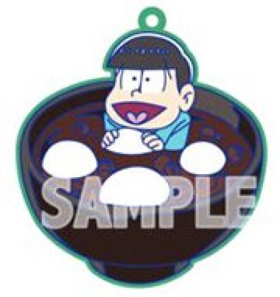 Trading Rubber Japanese Sweets Osomatsu-san Strap, ver. [Choromatsu] (Single Item)