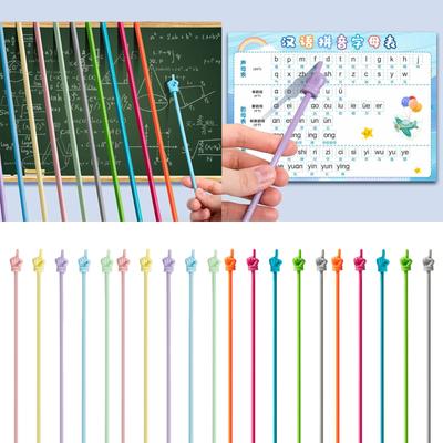 5/10Pcs Plastic Hand Pointers Presentation Finger Pointers Teacher Pointer Stick for Classroom Kid Reading Pointer