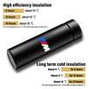 Car Smart Thermos Bottle With Temperature Display Coffee Cup For BMW M E34 E36 E60 E90 E46 E39 E70 F10 F20 F30 X5 X6 X1 M3 M5 M6 E71 F01 F02 F87