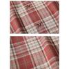 Men S Short Sleeve Plaid Loose Casual Vintage Fashion Shirt