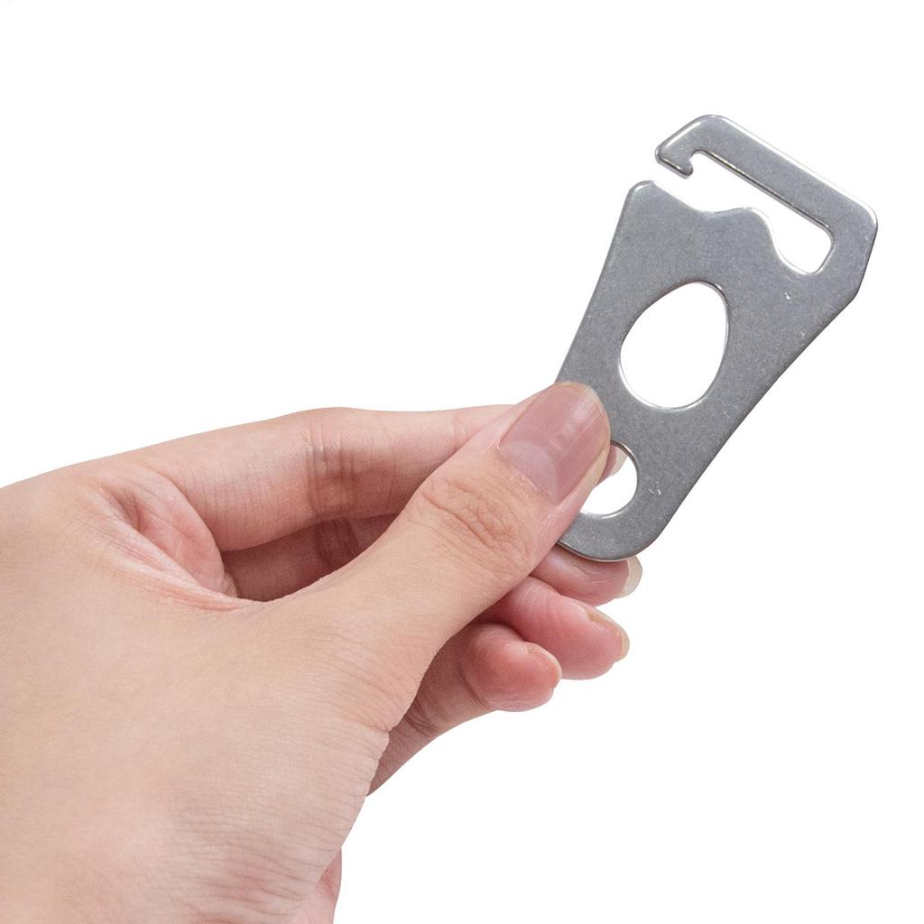 New 304 Stainless Steel Cord Tightener Outdoor Camping Tent Windproof Wind Tie Down Rope Buckle Clips Camping Accesorios