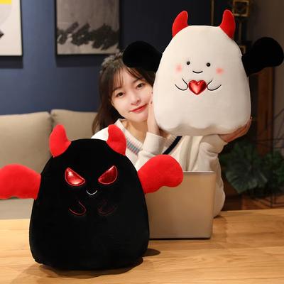 Lustiges Halloween Weißes Geist Kissen Spoof Tod Feiertag Plüschtier Taille Vampir Fledermaus Nickerchen Kissen Männlich und Weiblich Feiertagsgeschenk