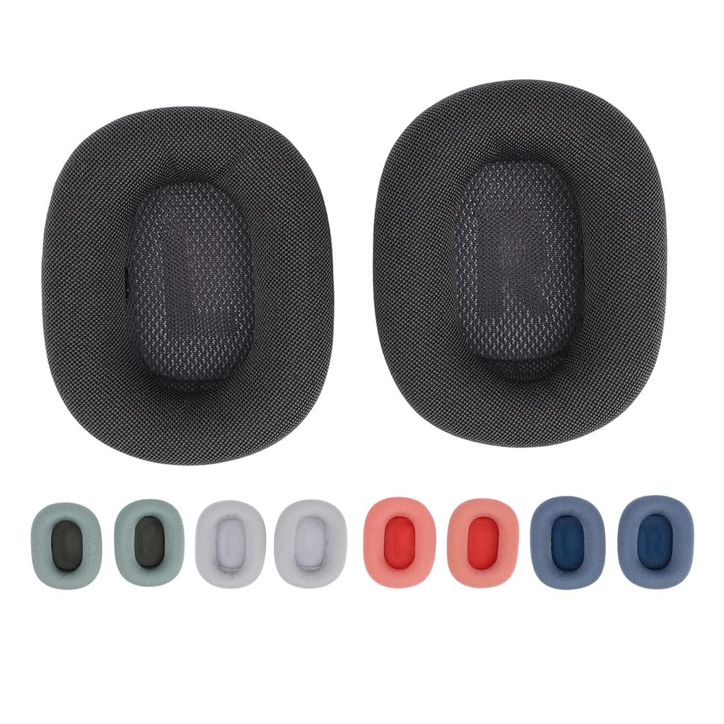 2pcs Replacement Ear Pads Cushions Headphones Earpads Ear Cups Mesh High Density Memory Foam