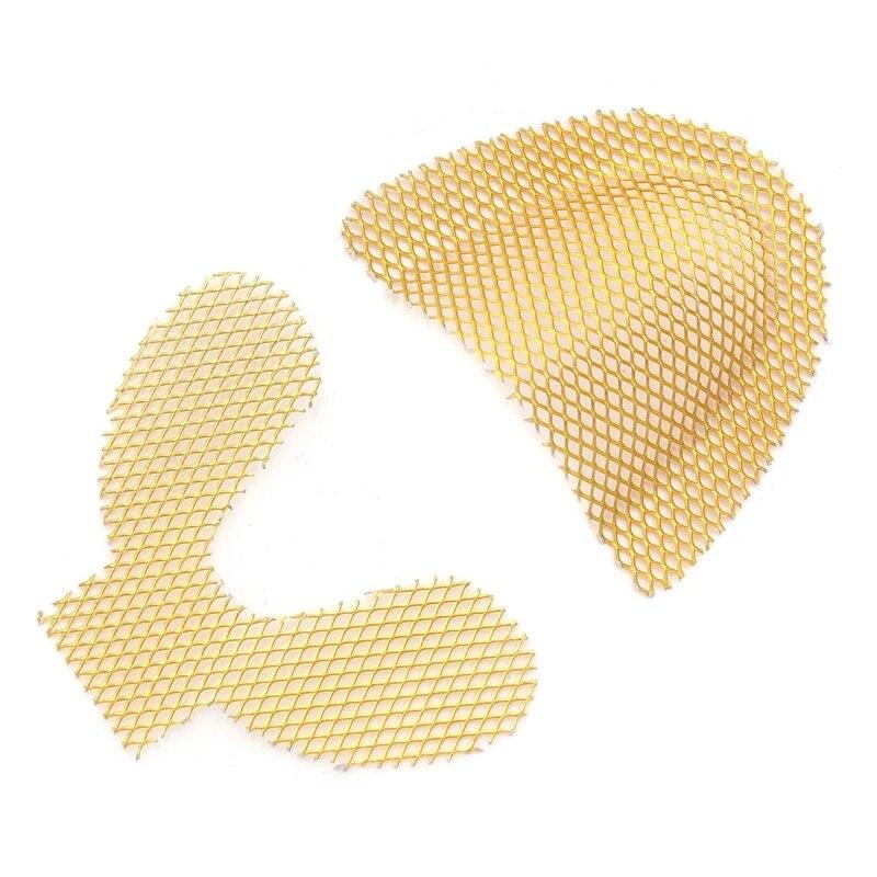 Orthdent 20vnt/maišelis Dantų atspaudų metalinis tinklelis stiprina viršutinius/apatinius dantis 2spalvų dantų protezų atspaudų rinkinio medžiagos