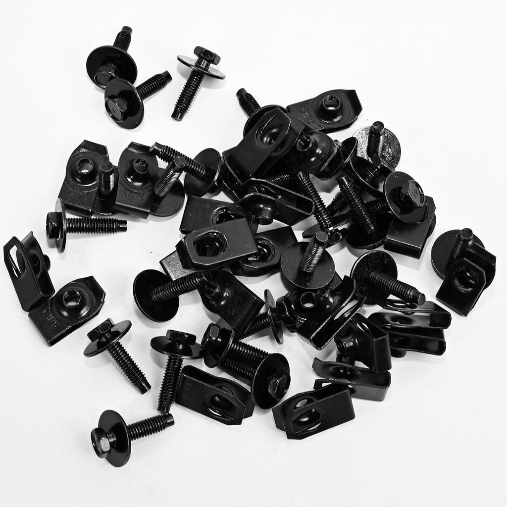 Toyota Car Body Interior & Exterior Panel M6 Washer Screw Set