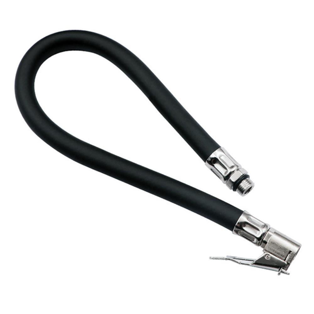 1 Pcs Inflator Car Mounted Inflation Pump Nozzle Extension Tube Quick Inflation Clamp Tire Quick Inflation Nozzle Extension Tube