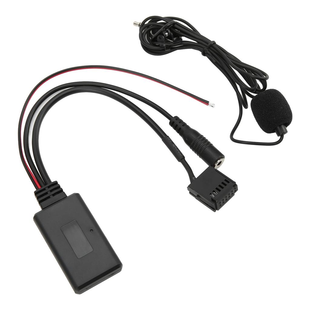 Bluetooth Aux Audio Cable Adapter Microphone Handsfree Replacement for Mondeo 6000CD