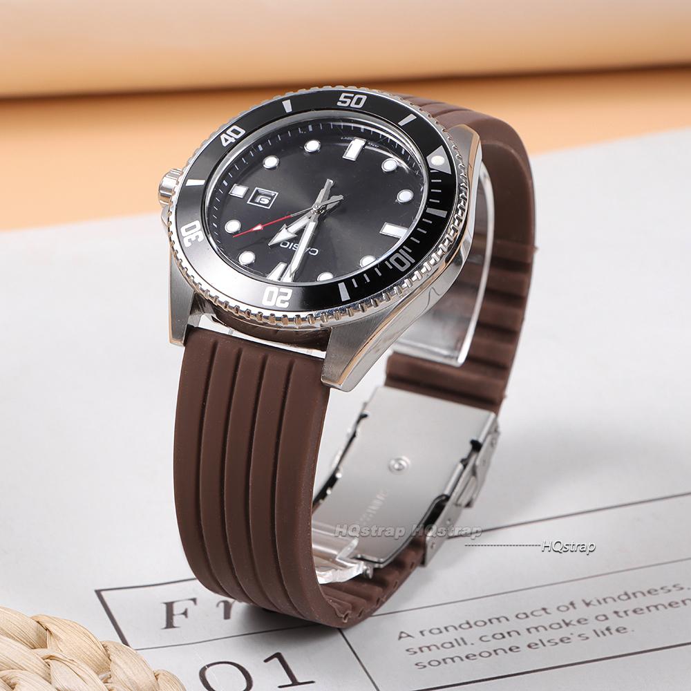 Silicone Watch Band Quick Release Rubber Watch Strap 18mm 20mm 22mm 24mm Wrist Strap Watches Accessories Replacement Watchband