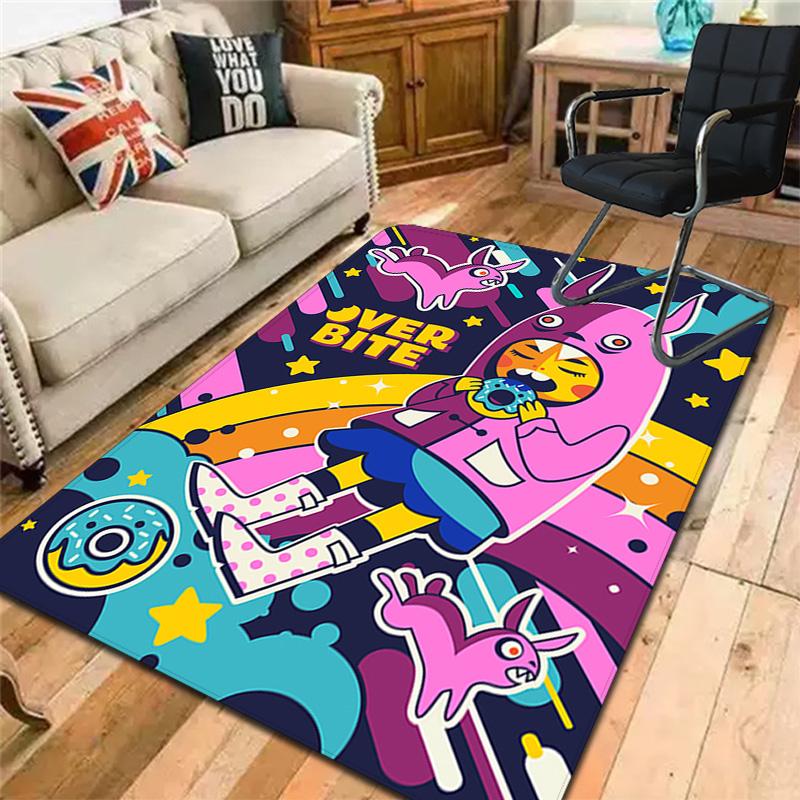 Sour Bunny Rug Floor Mat for Living Room or Bedroom Soft and Comfortable Carpet a Gift for Birthday and Holiday.NFF0928527