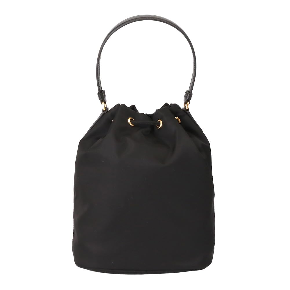 PRADA Bag 1BH038 RV44 UOO Nero Vera Re Nylon Triangle Logo Bucket Bag [Prada] (Shoulder Bag) Women's [Brand] [Item]