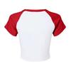 Bella + Canvas Womens/Ladies Baby Micro-Rib Raglan T-Shirt