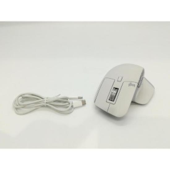 

USED Logicool MX Master 3S Advanced Wireless Mouse MX2300PG – Pale Gray білий