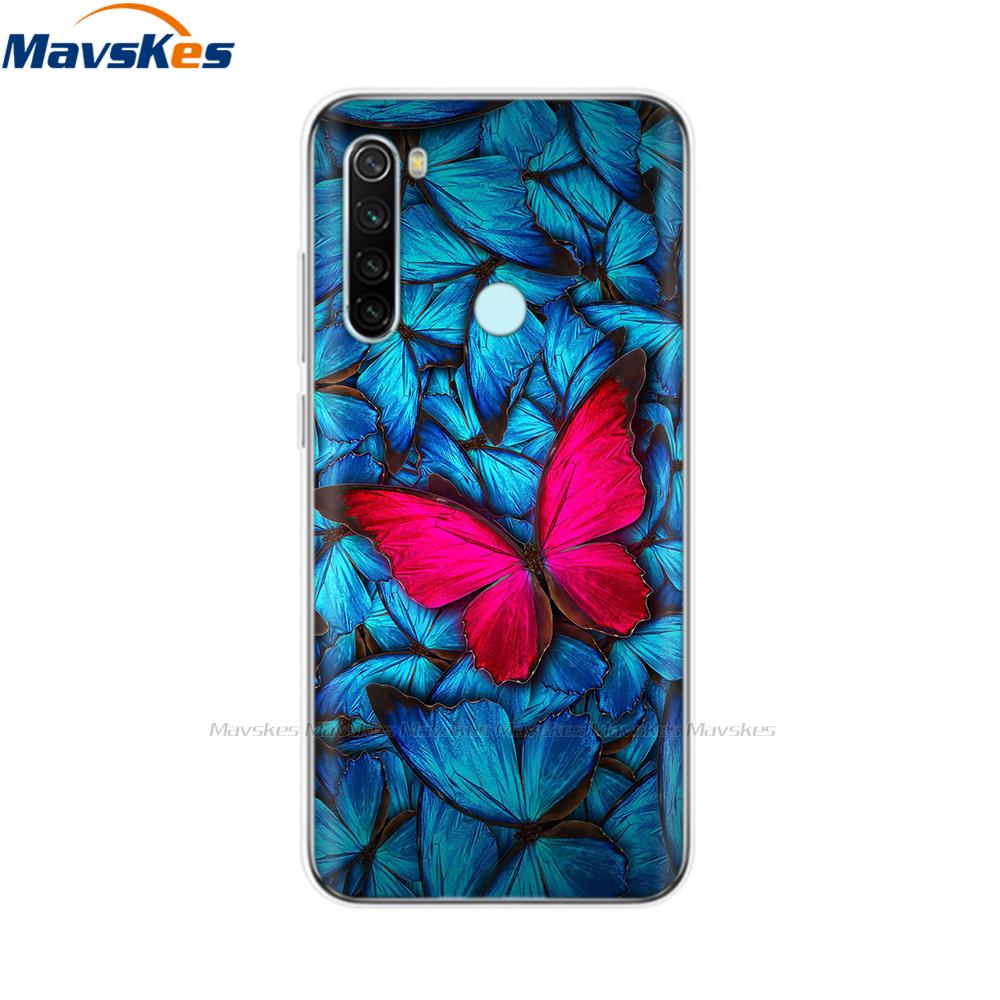 Phone Case for Xiaomi Redmi Note 8T Case 6.3" Silicon Soft TPU Back Cover for Redmi Note 8 8T Note8 Pro Case Protect Shell Coque
