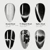 6-IN-1 Multi-Function Strong Magnetic Stick For Cat Eye Gel Polish Nail Magnet Tool Magnet Pen Nails Art Design Glitter Effect Magic Manicure Tools