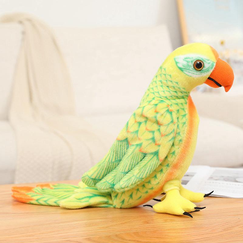 Parrot Plush Toy Doll - Cute Children's Sleeping Pillow & Ornament, Perfect Companion Gift for Girls