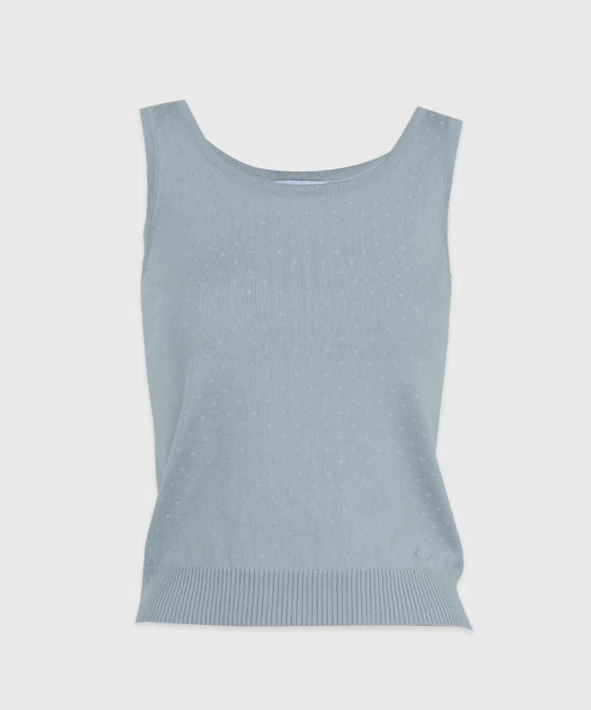 MICANE Never Dot Sleeveless Knit