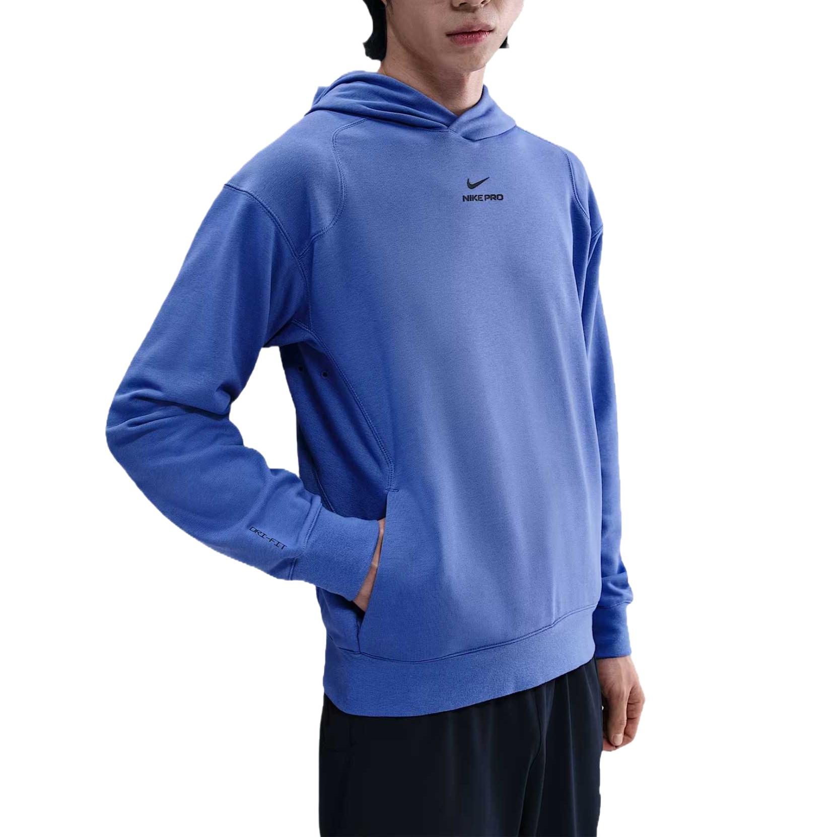 Nike Dri Fit Sweatshirt Men s Blue IB4273-411 L
