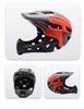 Kids Full Face Safety Helmet for Balance Bike, Cycling, Skateboarding & Roller Skating - Protective Gear for Boys & Girls