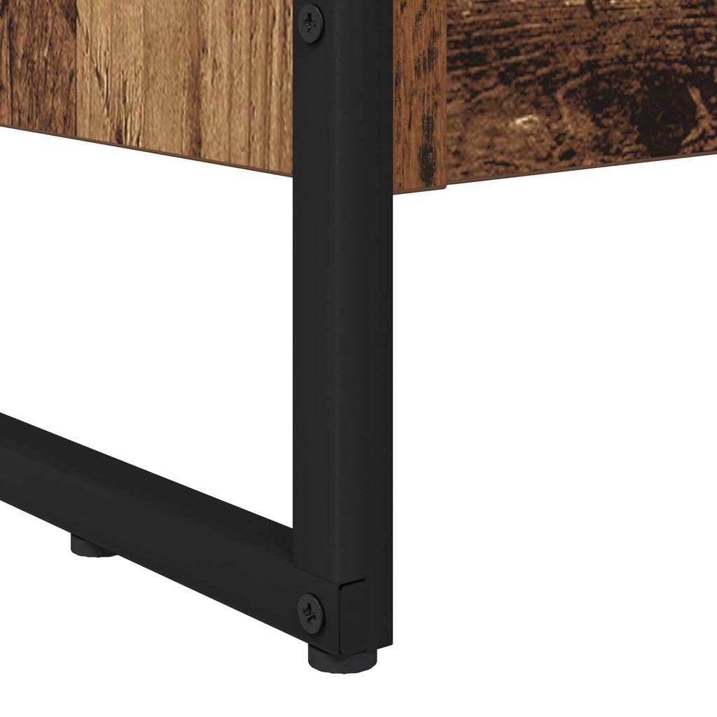 Bookshelf 60 x 30 x 155 cm Engineered Wood Reclaimed Wood Look