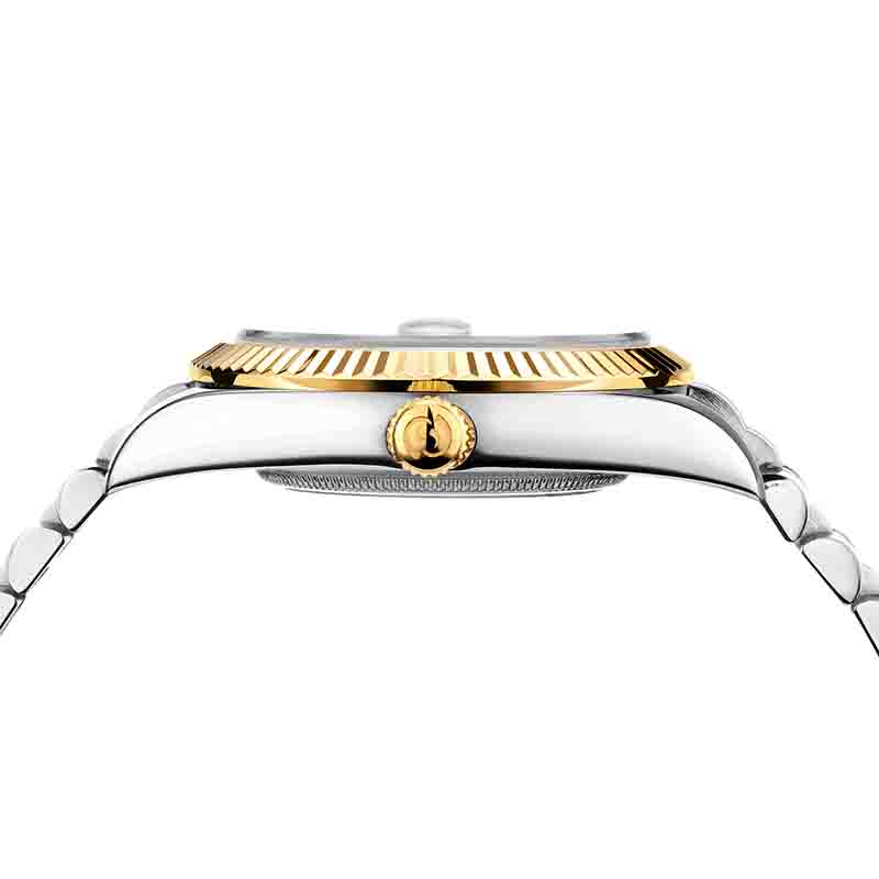 Start Ceas Bărbați Impermeabil Ceas Mecanic Automatic Cadran Numeral Roman Ceas Metal Data Funcție Săptămâna