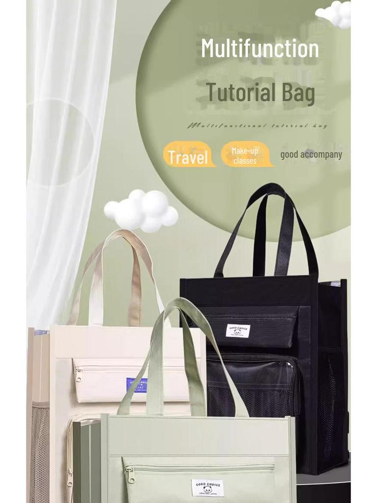 Elementary Student Canvas Schoolbag for Boys and Girls