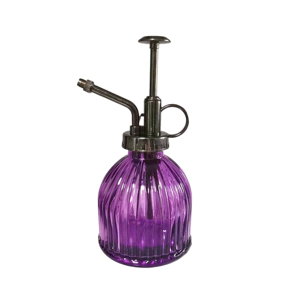 Vintage Color Glass Watering Can Portable Pressure Garden Spray Bottle Kettle Plant Watering Can Small Garden Tools Supplies