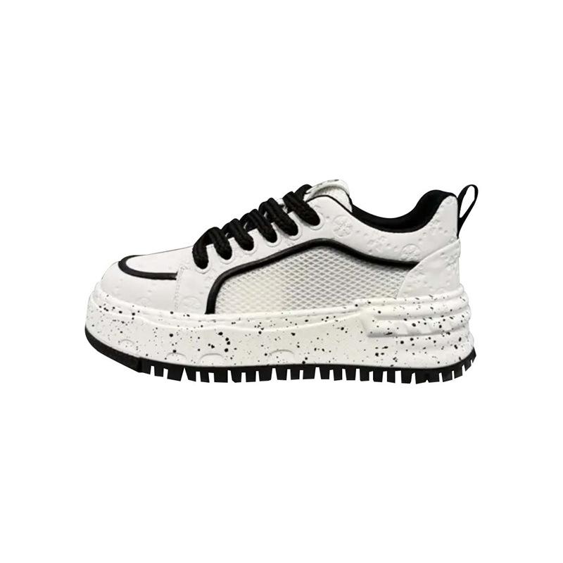 Scarpe sportive casual estive nuove alla moda in rete con suola spessa comode casual