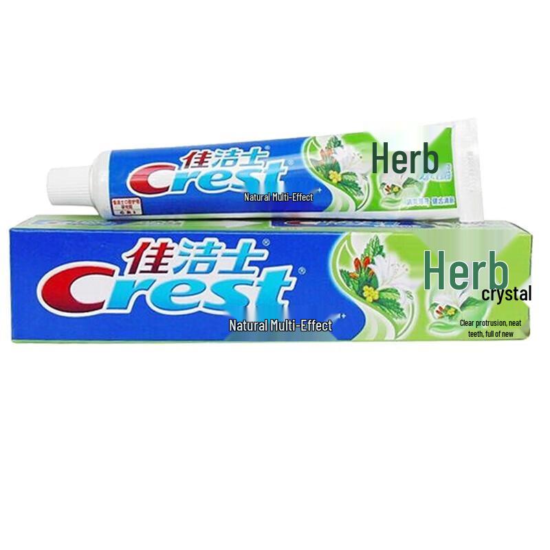 Crest Herbal Crystal Toothpaste 3-Pack