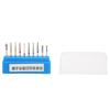 10pcs/Set High Speed Dental Burs Drill Grinding Polishing Drill Set Metal Burs Drill  Dental Clinic