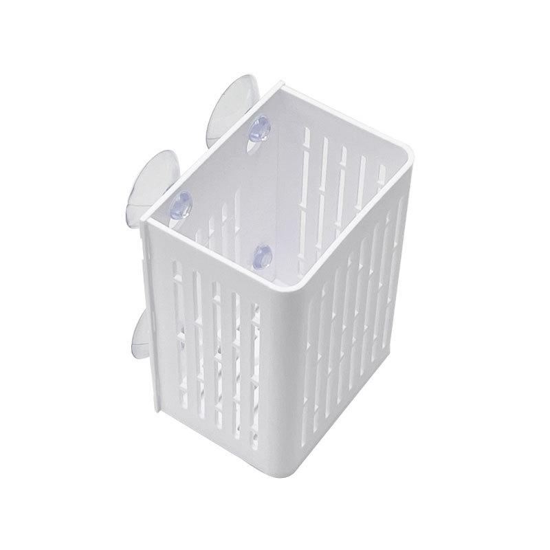 Hengende sugekoppkrok Akvariumplanteholder Plast Akvarieplantekar Plantekar Kurver Aquatic Pot Box Aquascape Dekorasjon