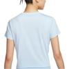 Nike Dri Fit Regular T Shirt Women's 423 Purple Blue/Black HJ1055-423