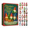 Gnome Countdown Calendar 2025 24-Day Advent Calendars with 24 Gnomes