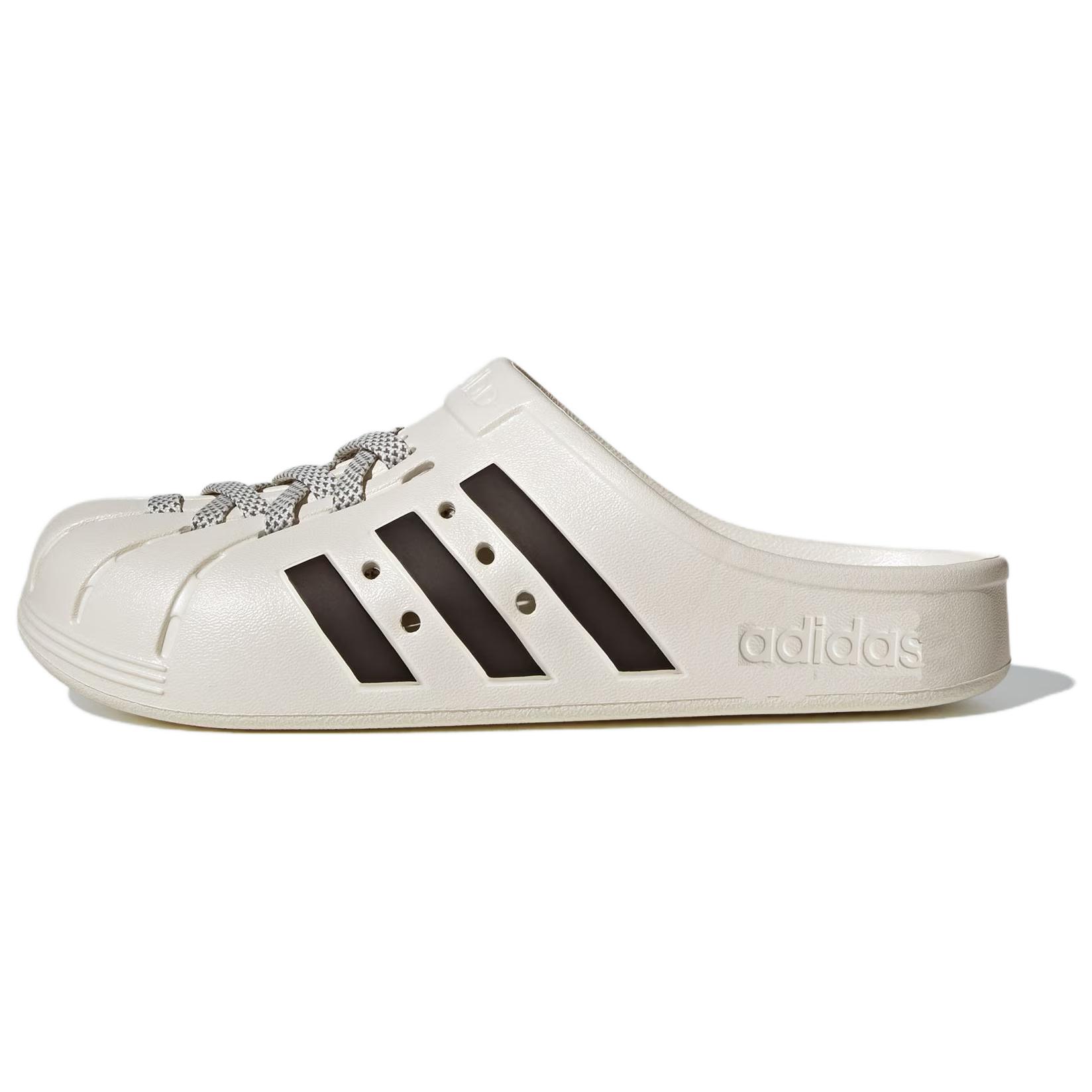 

Новые клоги Adidas Adilette Белые Черные JH9849 44.5