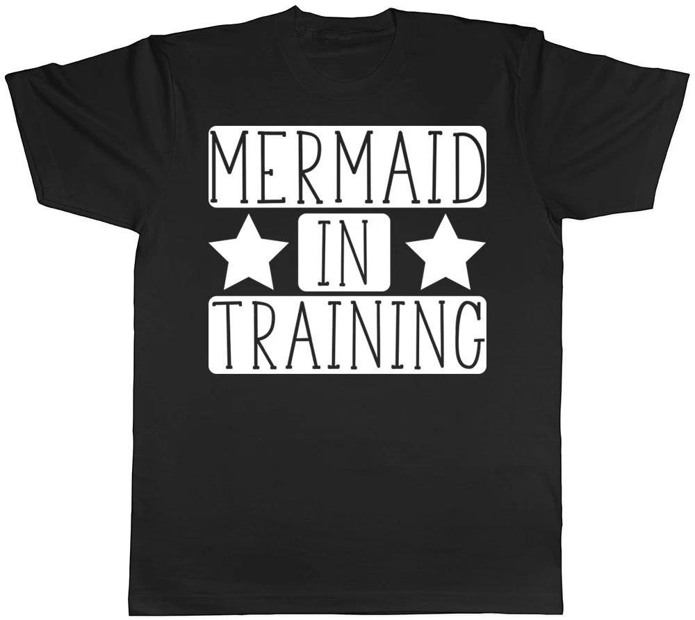 Mermaid in Training Womens Ladies Unisex T-Shirt XL