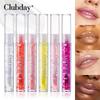 Perlmuttfarbener Feuchtigkeitsspendendes Feuchtigkeitsspendendes Wasser Leichter Transparenter Lippenlack Lipgloss Natürlicher Langanhaltender Spiegel Glanz Farbiger Lippenlack