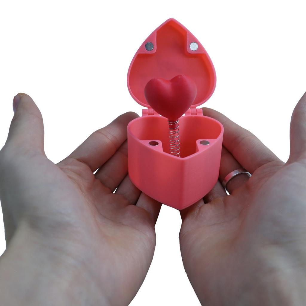 Printed Delightful Surprise Box Valentines Day Vibrant Colors Designs Unique