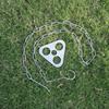 Portable Hanging Rack Adjustable Camping Tripod Cooking Accessories Pot Tripod Set  Camping
