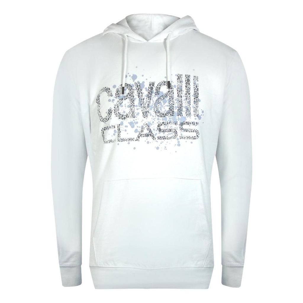 Cavalli Class Mens Spray Logo Hoodie