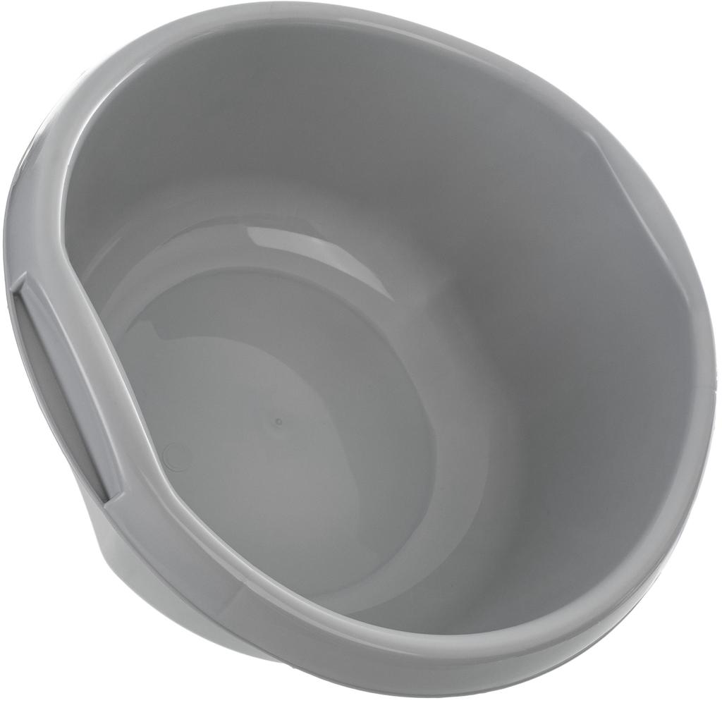 KADAX Miska Plastikowa Na Pranie Bieliznę 30L miednica Pojemnik Z Uchwytami 50 cm