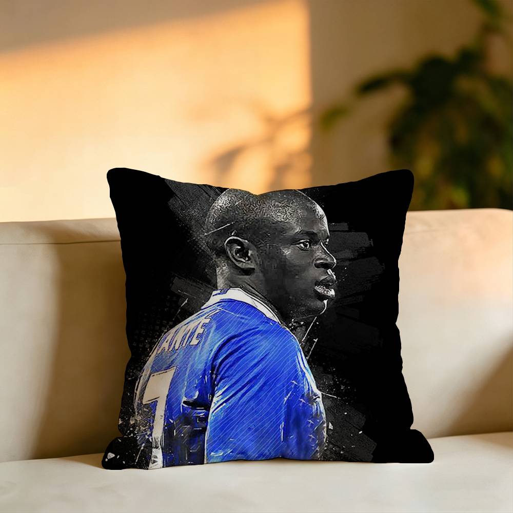 Fußballstar Kante Kissenbezug Quadratisch Doppelseitig Sofa Kissenbezug Schlafzimmer Nachttischkissen