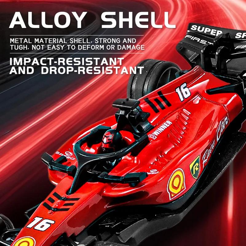 2.4G RC Car 1/64 Mini Alloy Formula Racing Car Remote Control Car Vehicle Toy Lights Radio Controlled Drift Cars Toys Boys Gifts
